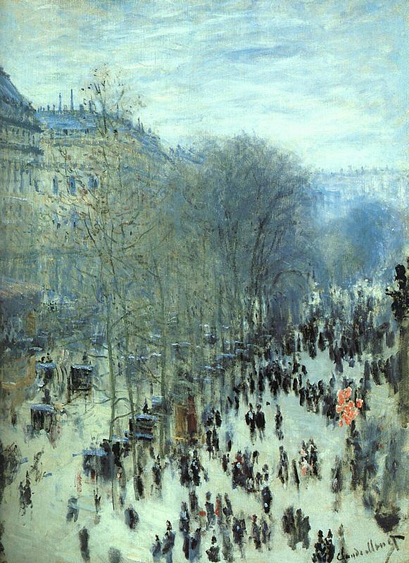 Claude Monet Boulevard des Capucines Spain oil painting art